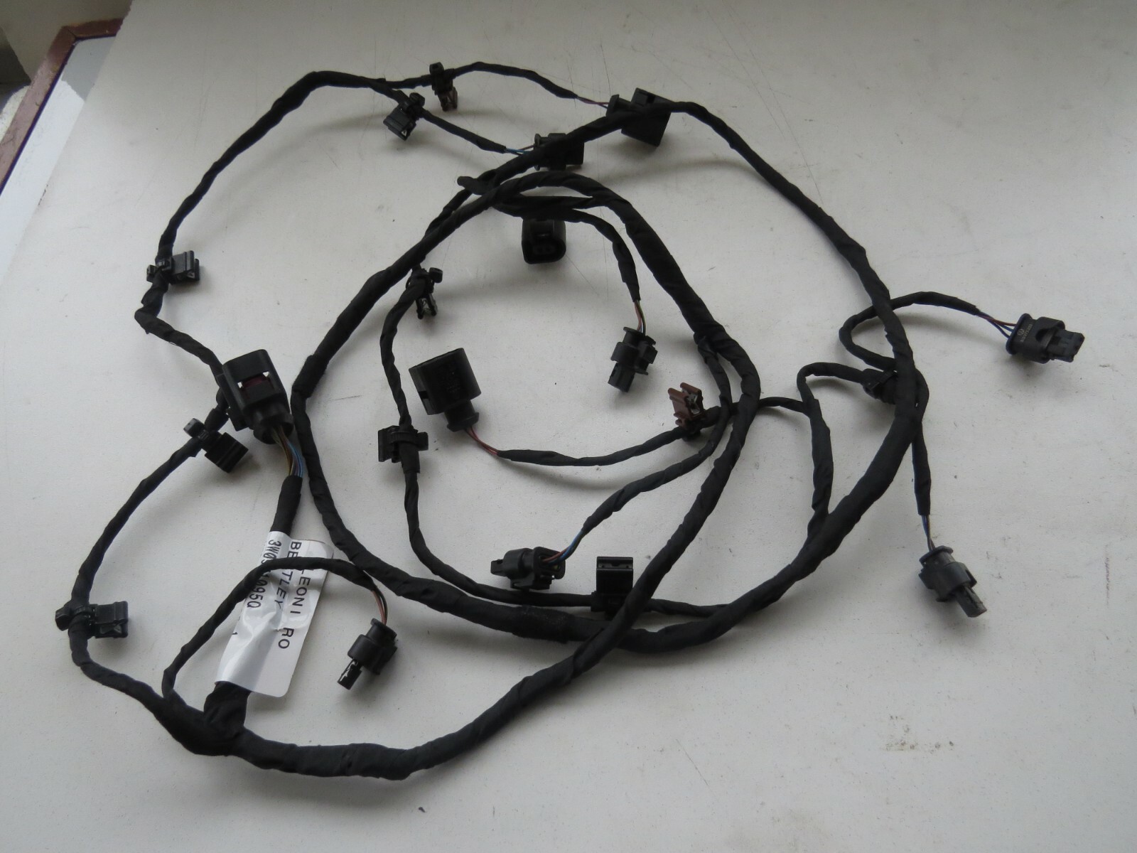 Bentley Continental Supersports 2009-2011 OEM NEW Wiring Harness Set for Bumper - Image 2