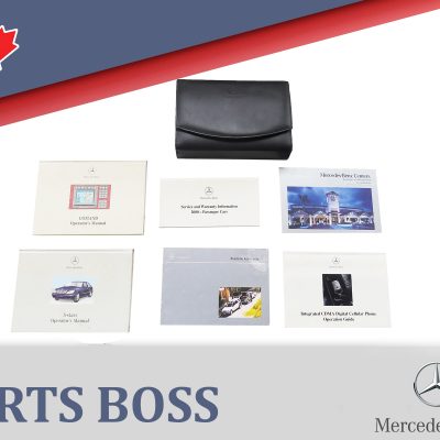 Mercedes-Benz S-Class 2000 OEM Owners Manual Complete Set w/Leather Bag
