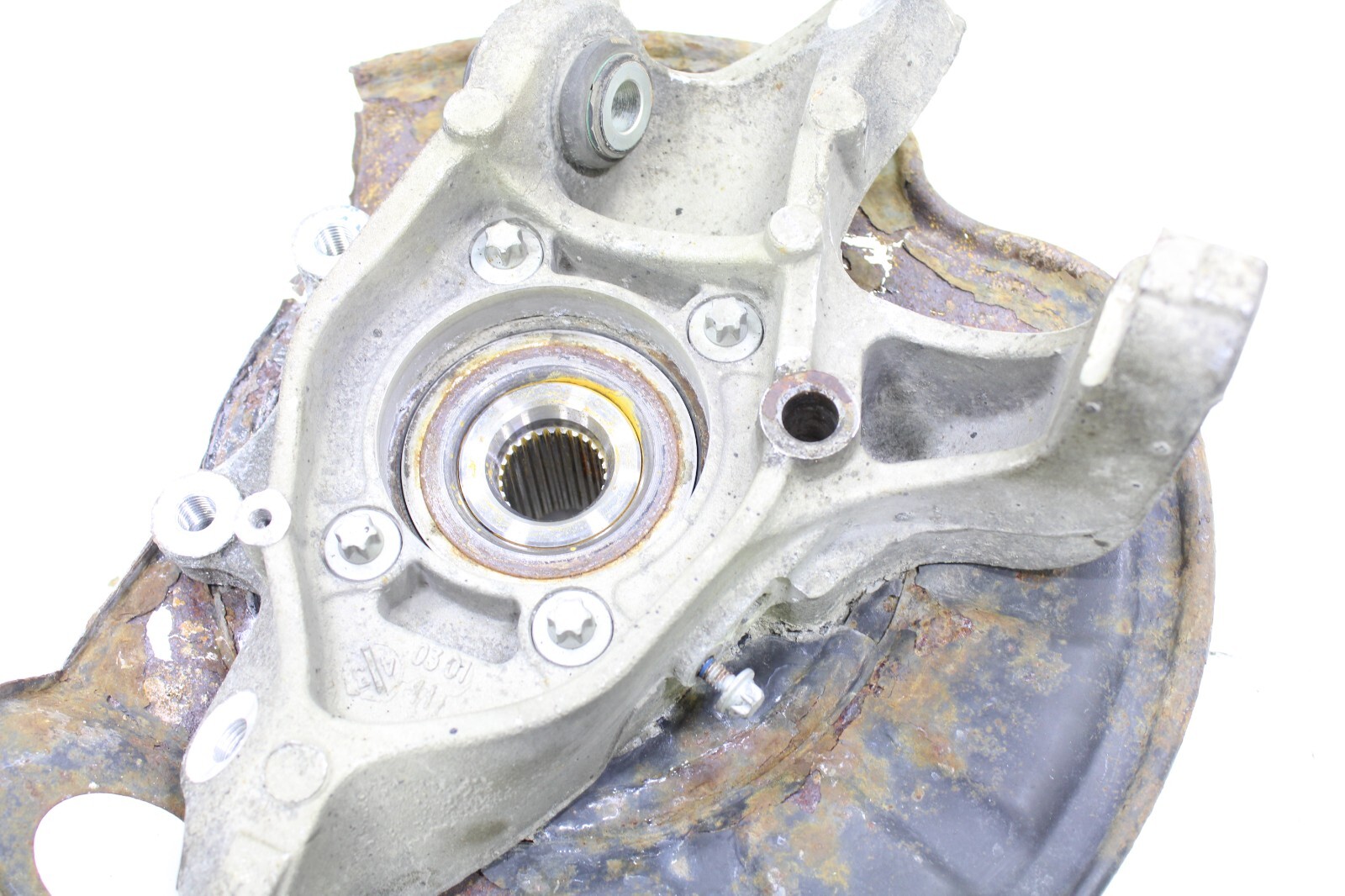 Mercedes CL550 S350 S400 S550 2007-2014 OEM Steering Knuckle w/Hub & Bearing - Image 5