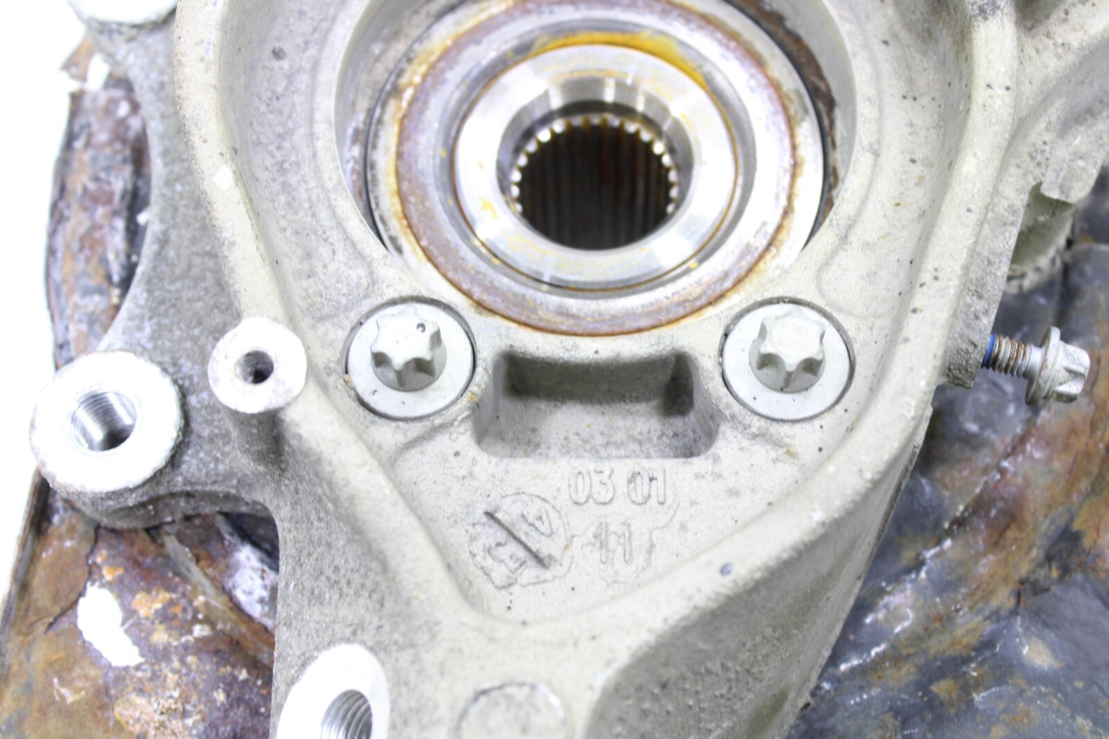Mercedes CL550 S350 S400 S550 2007-2014 OEM Steering Knuckle w/Hub & Bearing - Image 6