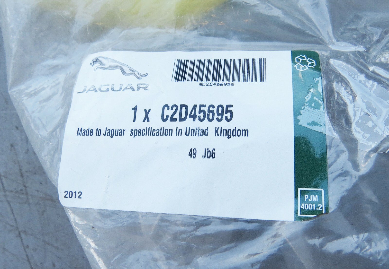 Jaguar XJ XJR X351 2010-2019 OEM Rear Right Door Weather Strip Molding Seal - Image 11