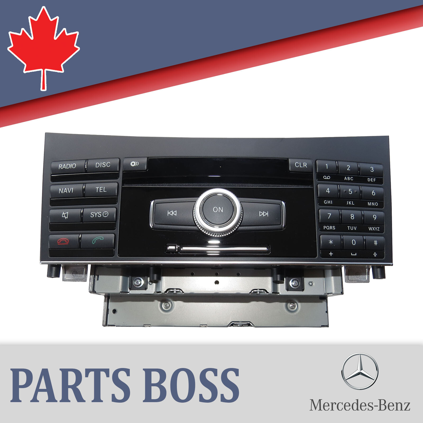 Mercedes Benz E350 E500 E63 2010-2012 OEM Music Radio Infotainment System Unit