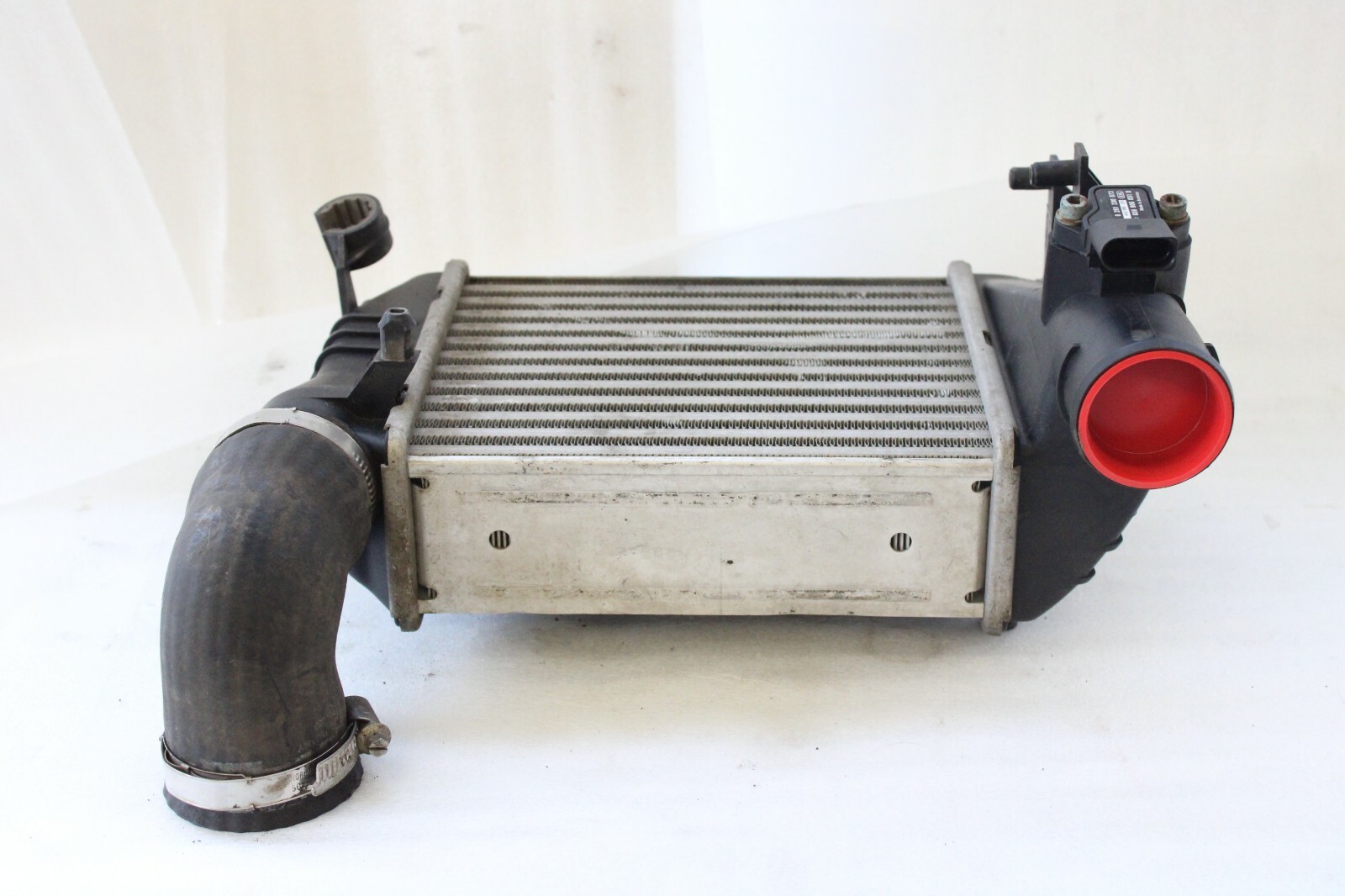 Audi A4 2002 2003 2004 2005 2006 OEM Turbo Intercooler w/Pressure Sensor - Image 4