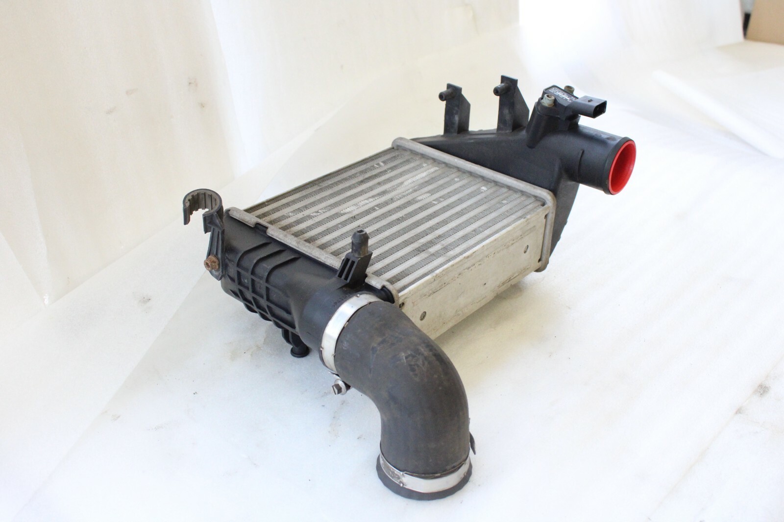 Audi A4 2002 2003 2004 2005 2006 OEM Turbo Intercooler w/Pressure Sensor - Image 5