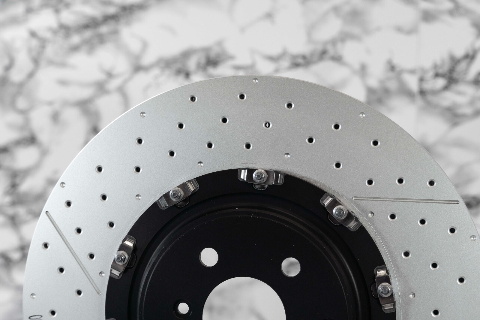 Mercedes AMG GT63s C63s E63s GLC63s Front Floating Brake Rotor SET OEM 2 piece - Image 2