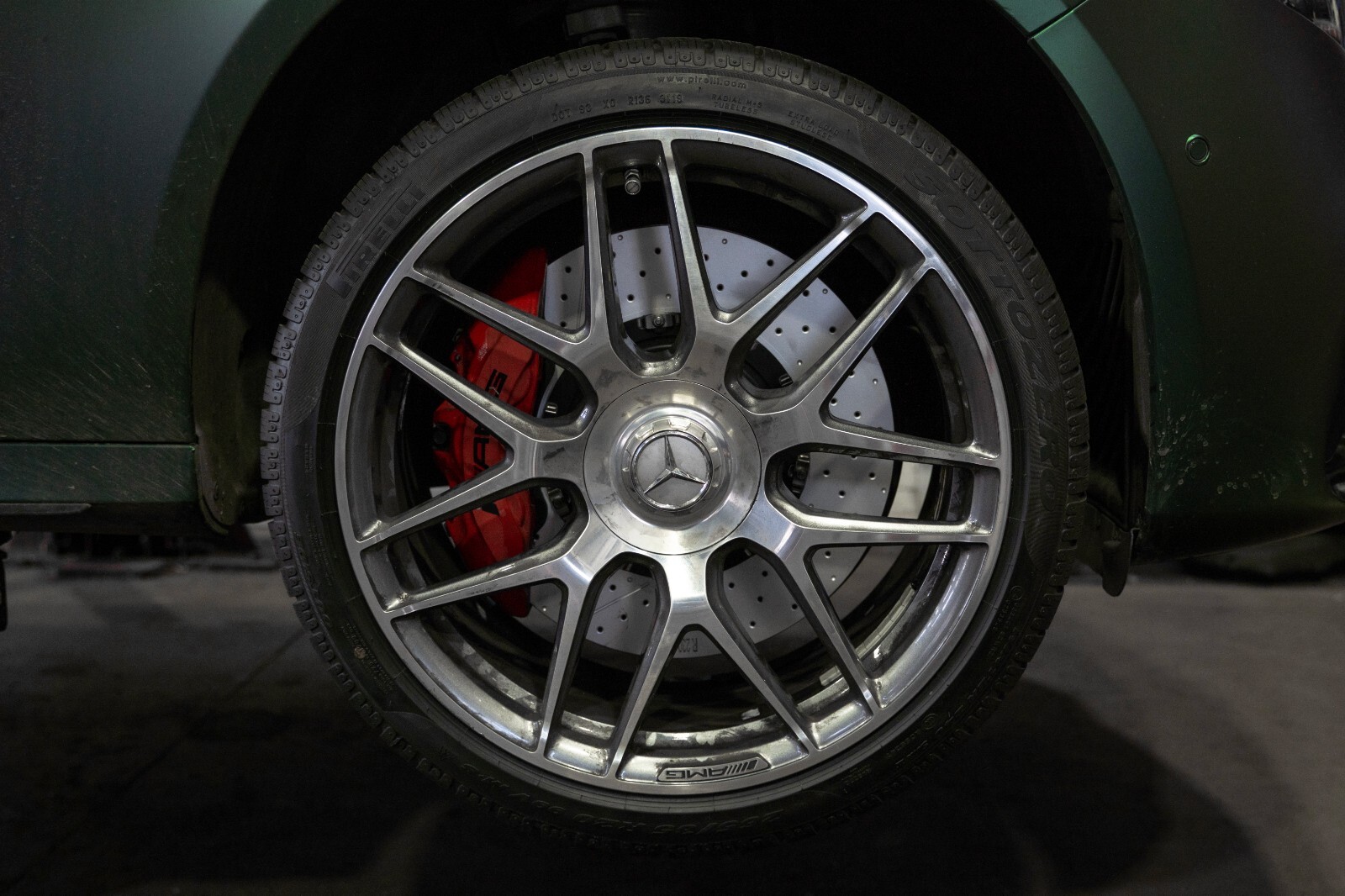 Mercedes AMG GT63s C63s E63s GLC63s Front Floating Brake Rotor SET OEM 2 piece - Image 17
