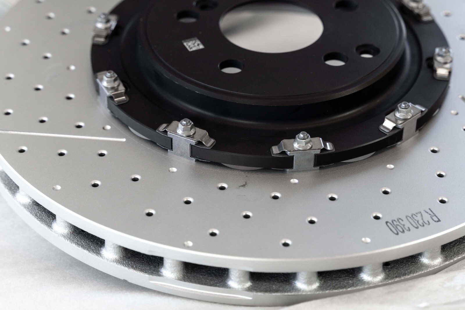 Mercedes AMG GT63s C63s E63s GLC63s Front Brake Rotor & pad SET OEM 2 piece - Image 9