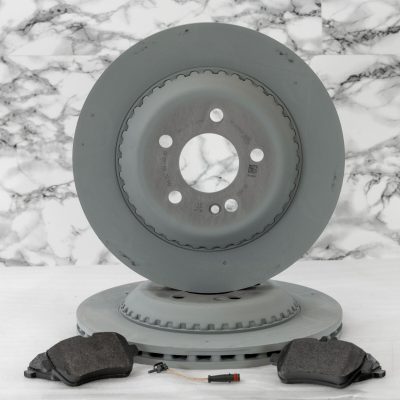 Mercedes S450 S550 S560 Brake disc rotor & pad set REAR OEM Genuine 2014-2020