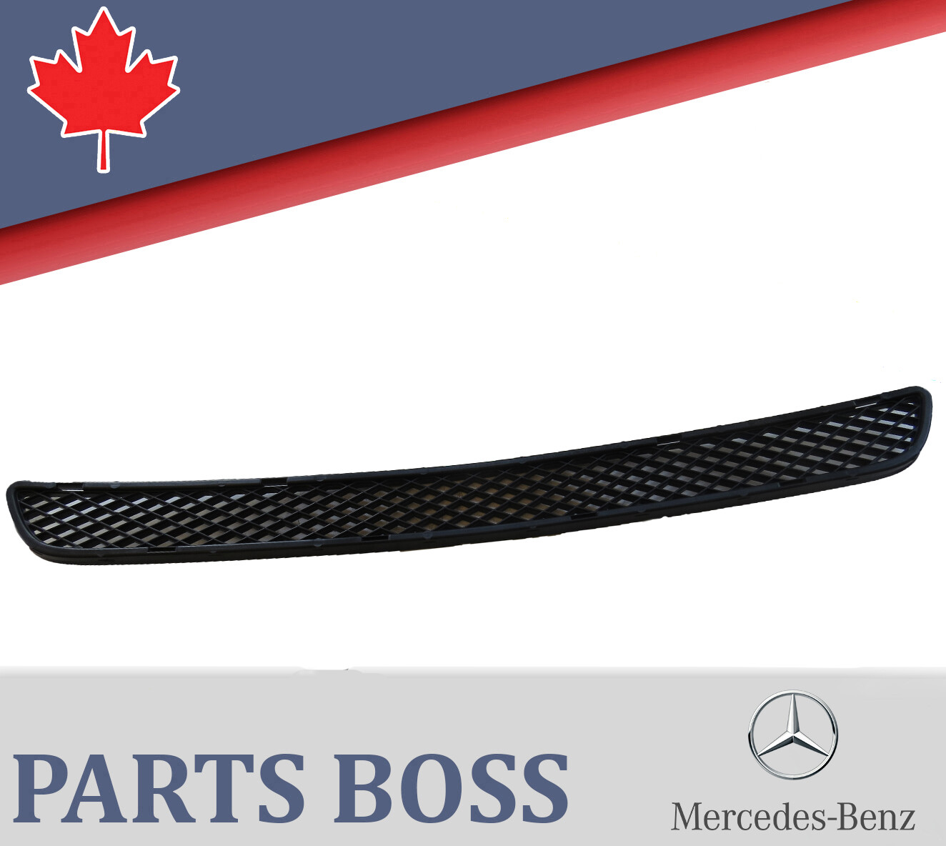 Mercedes-Benz 2006-2008 OEM NEW Front Bumper Lower Grille 1648850223