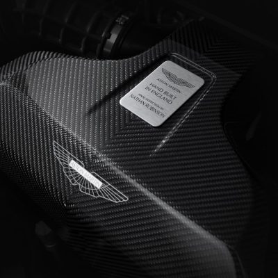 Aston Martin Vantage Carbon Fiber Engine bay underbonnet pack OEM 2019 2020 2021