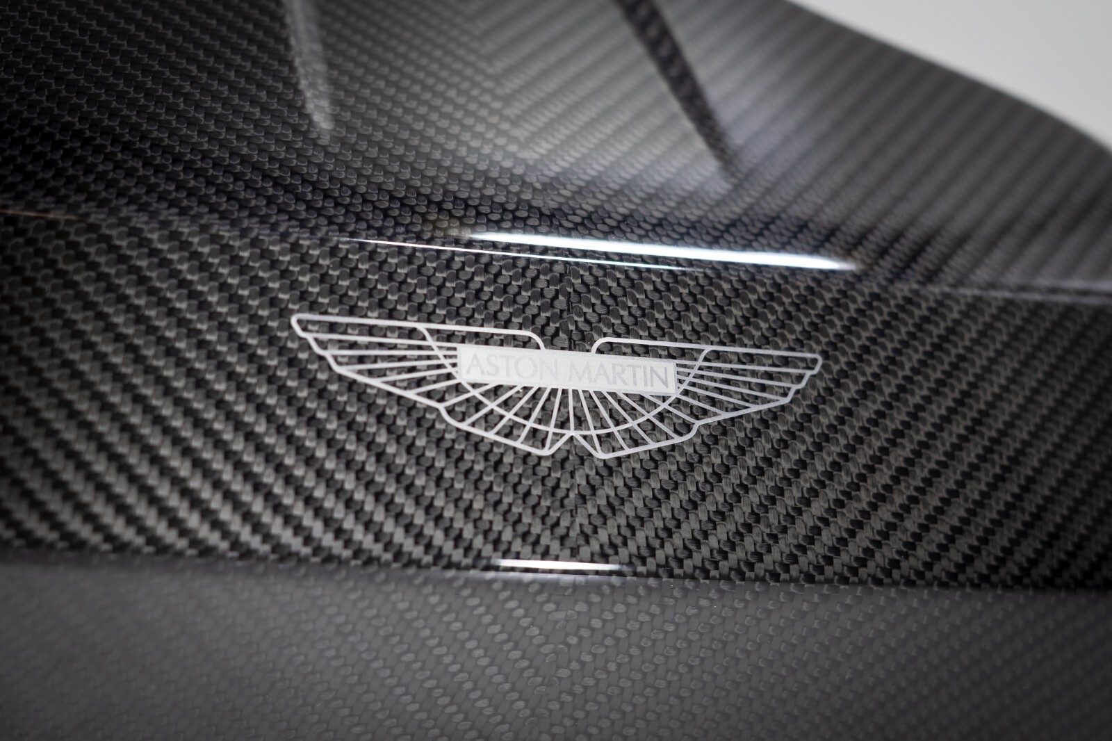Aston Martin Vantage Carbon Fiber Engine bay underbonnet pack OEM 2019 2020 2021 – Image 5