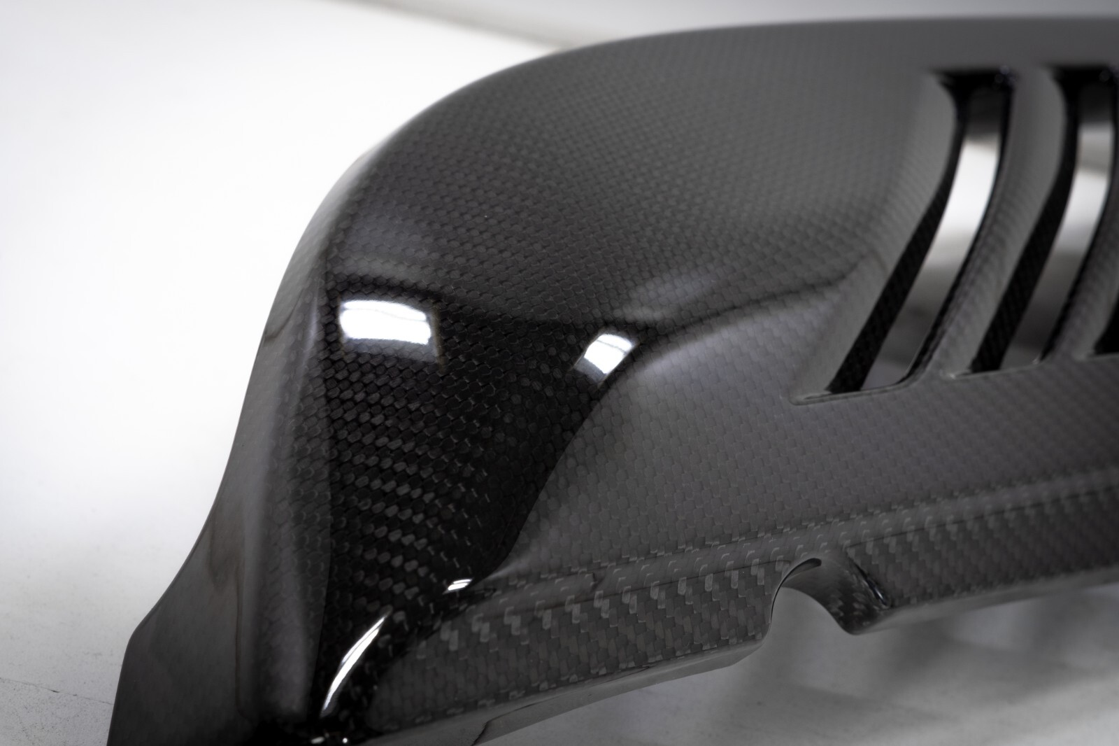 Aston Martin Vantage Carbon Fiber Engine bay underbonnet pack OEM 2019 2020 2021 – Image 8