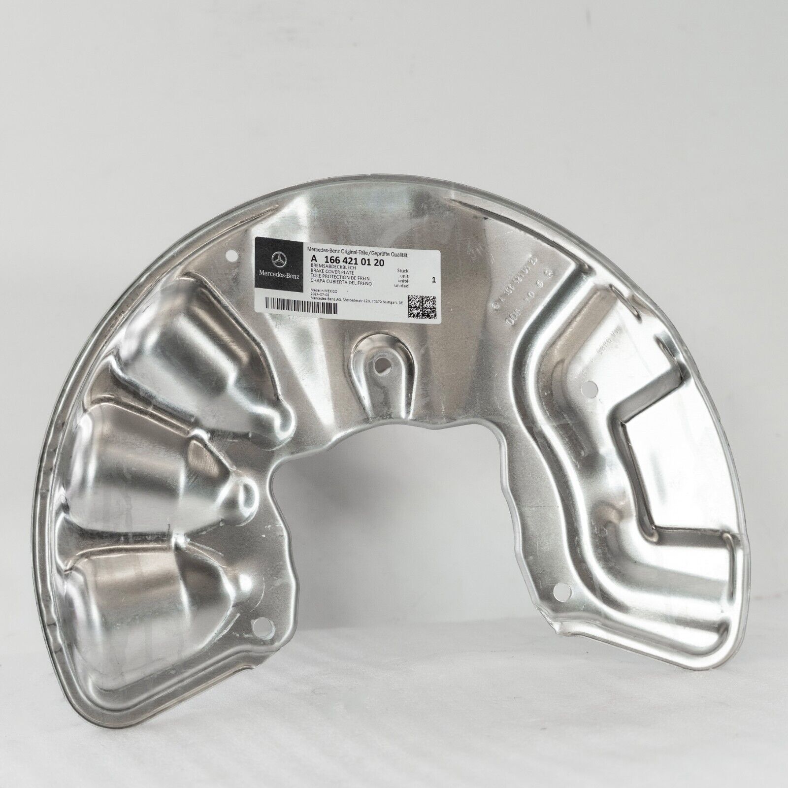 Mercedes GL350 GLE43 ML350 AMG Front LEFT Brake dust plate shield OEM 2013-2019 – Image 3