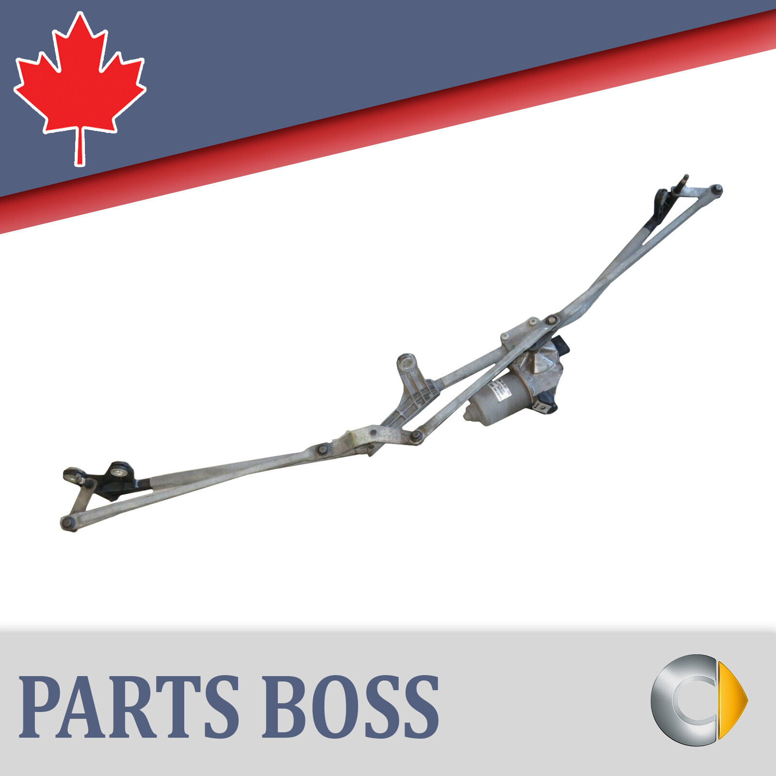 Smart Fortwo 2008-2016 OEM Windshield Wiper Linkage w/Motor Front