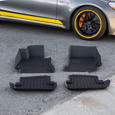 Mercedes C300 C43 C63 AMG Coupe Convertible OEM All Season Floor Mat tray set