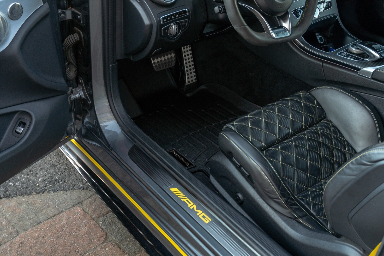 Mercedes C300 C43 C63 AMG Coupe Convertible OEM All Season Floor Mat tray set - Image 13