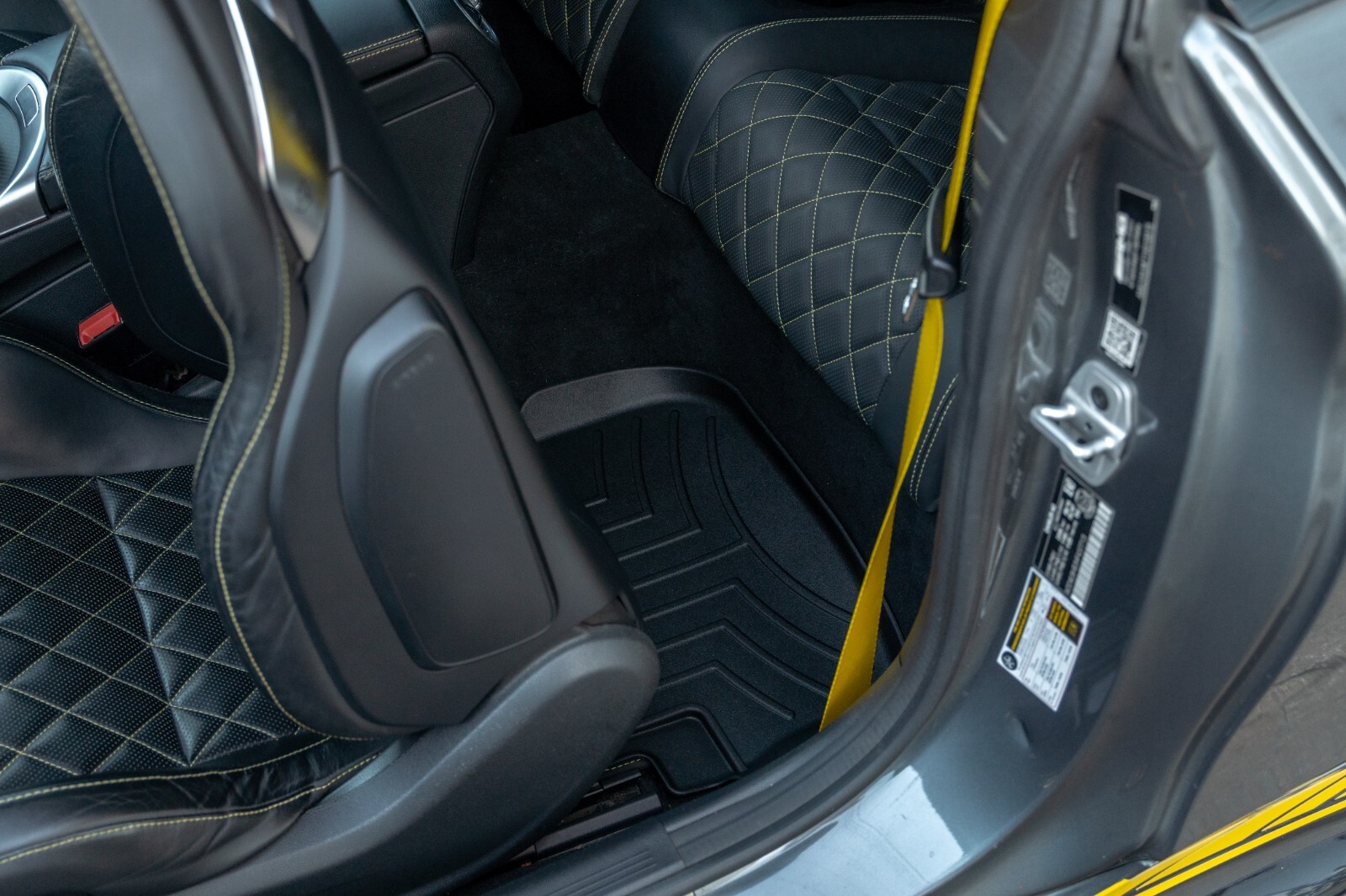Mercedes C300 C43 C63 AMG Coupe Convertible OEM All Season Floor Mat tray set - Image 15