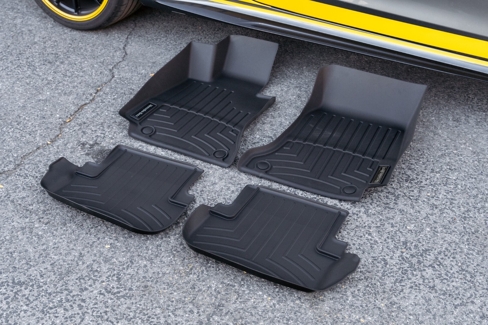 Mercedes C300 C43 C63 AMG Coupe Convertible OEM All Season Floor Mat tray set - Image 16
