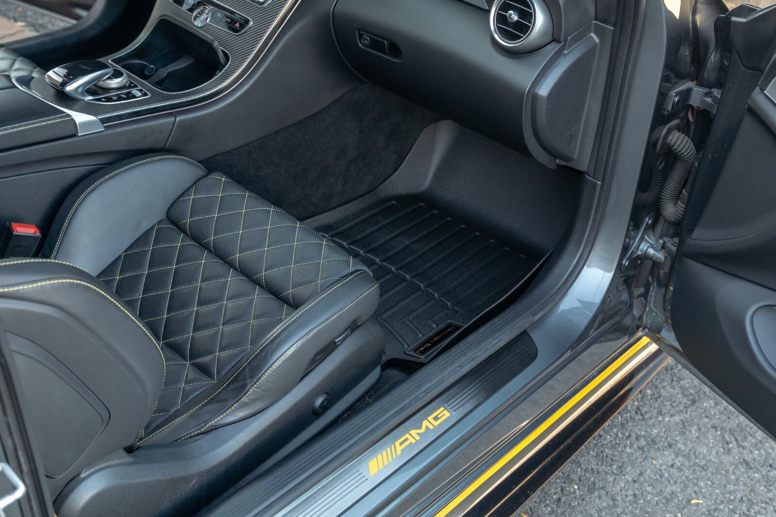 Mercedes C300 C43 C63 AMG Coupe Convertible OEM All Season Floor Mat tray set - Image 17