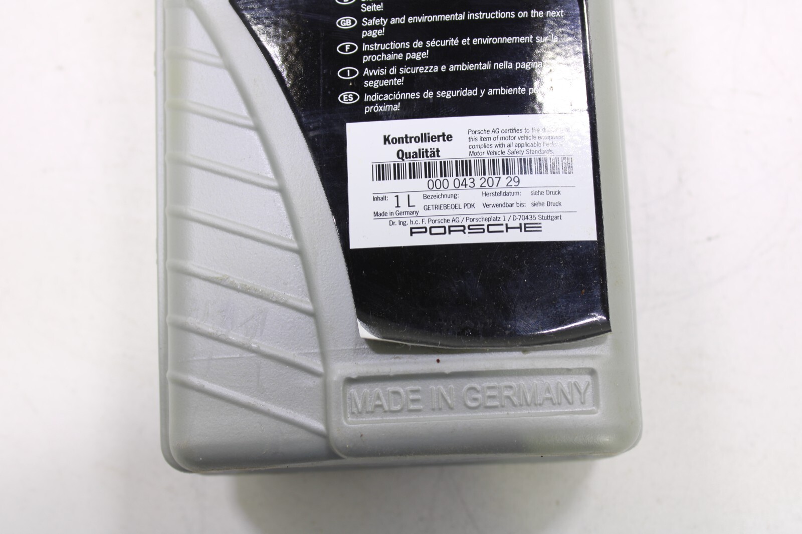 Porsche Pentosin OEM PDK Dual Clutch Transmission Fluid 000 043 207 29 - Image 10