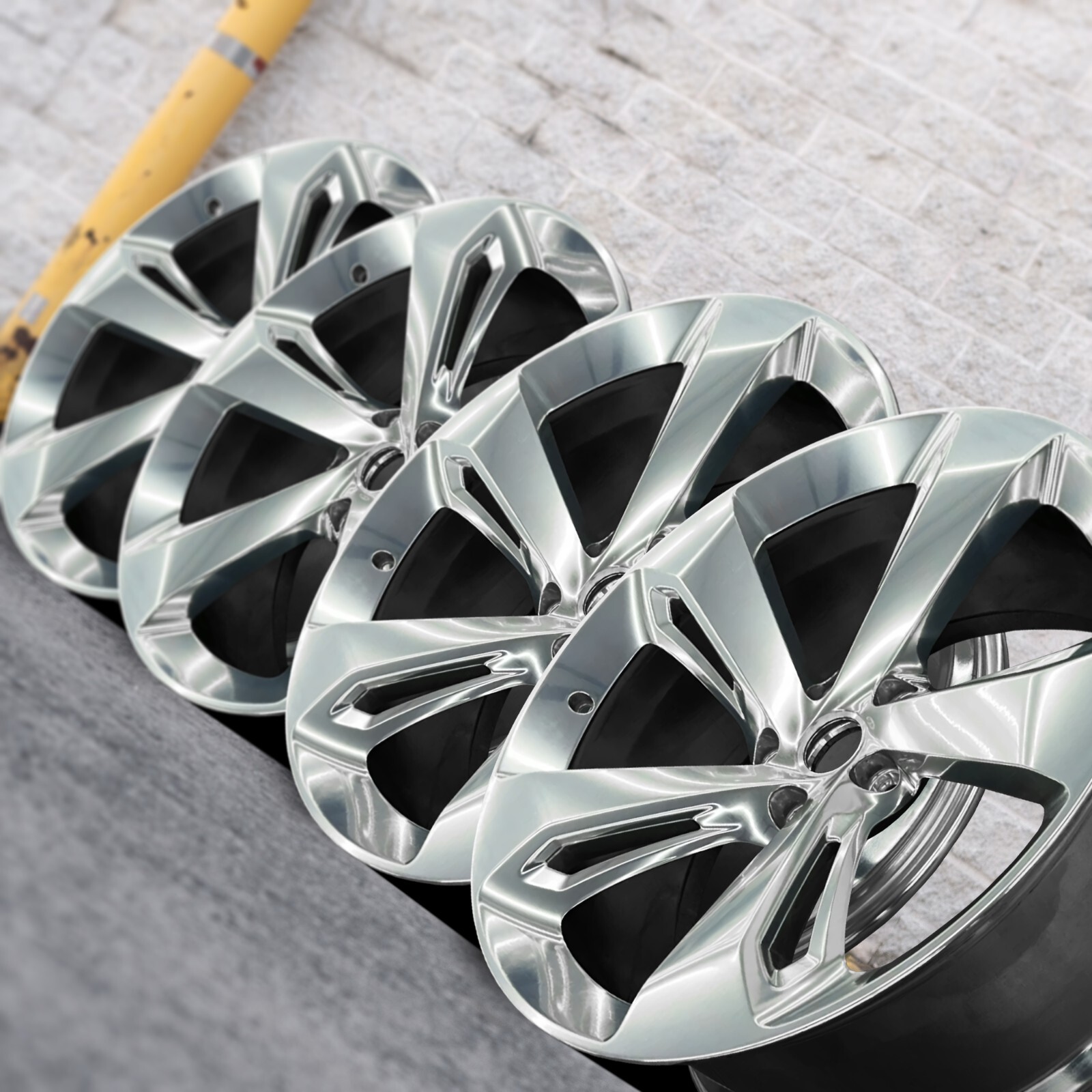 Bentley Bentayga 22" inch rim OEM 2017-2024 Genuine Forged Polished wheel set