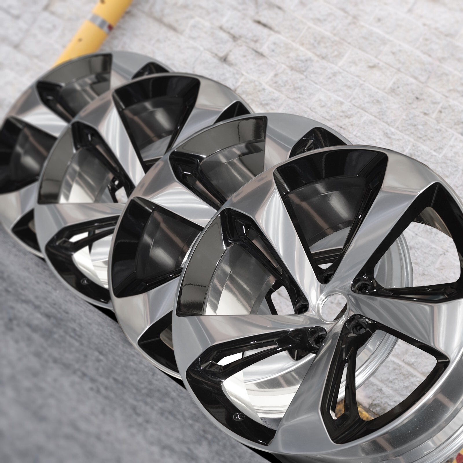 Bentley Bentayga 22" inch rim OEM 2017-2024 Genuine Forged Polished wheel set
