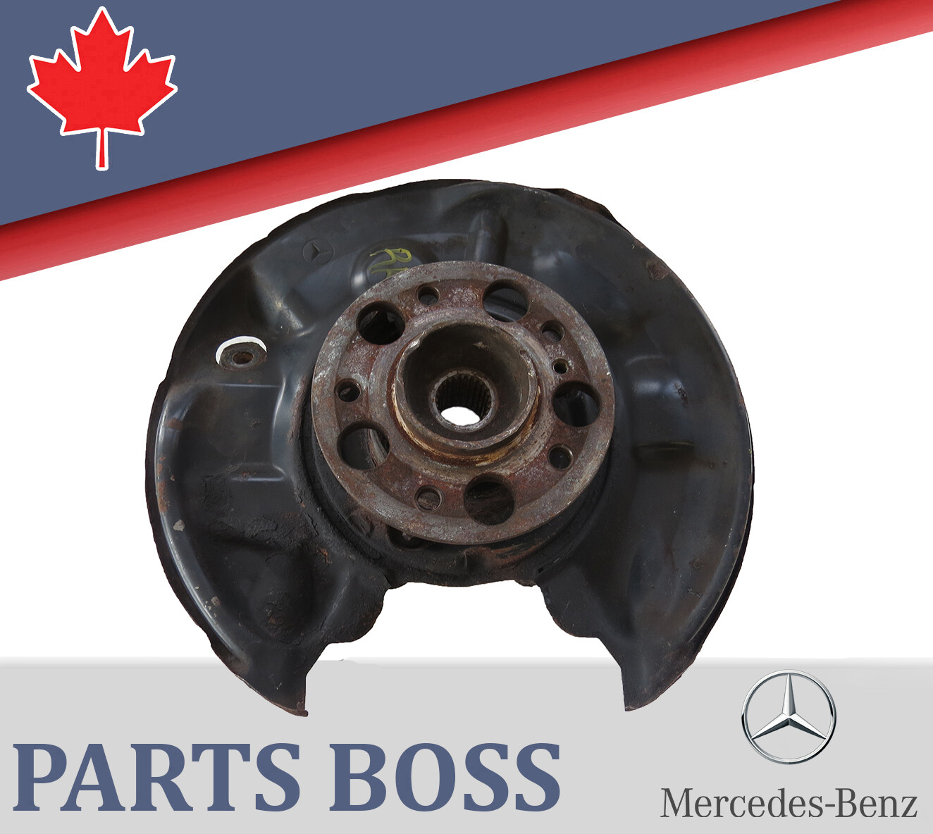 Mercedes-Benz C-Class, SLK, CLK 2001-11 OEM Rear Left Spindle Knuckle 2033503908