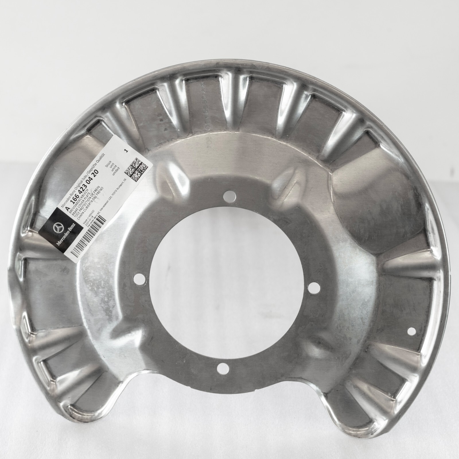 Mercedes GL350 GLE43 ML350 AMG Rear Right Brake dust plate shield OEM 2013-2019