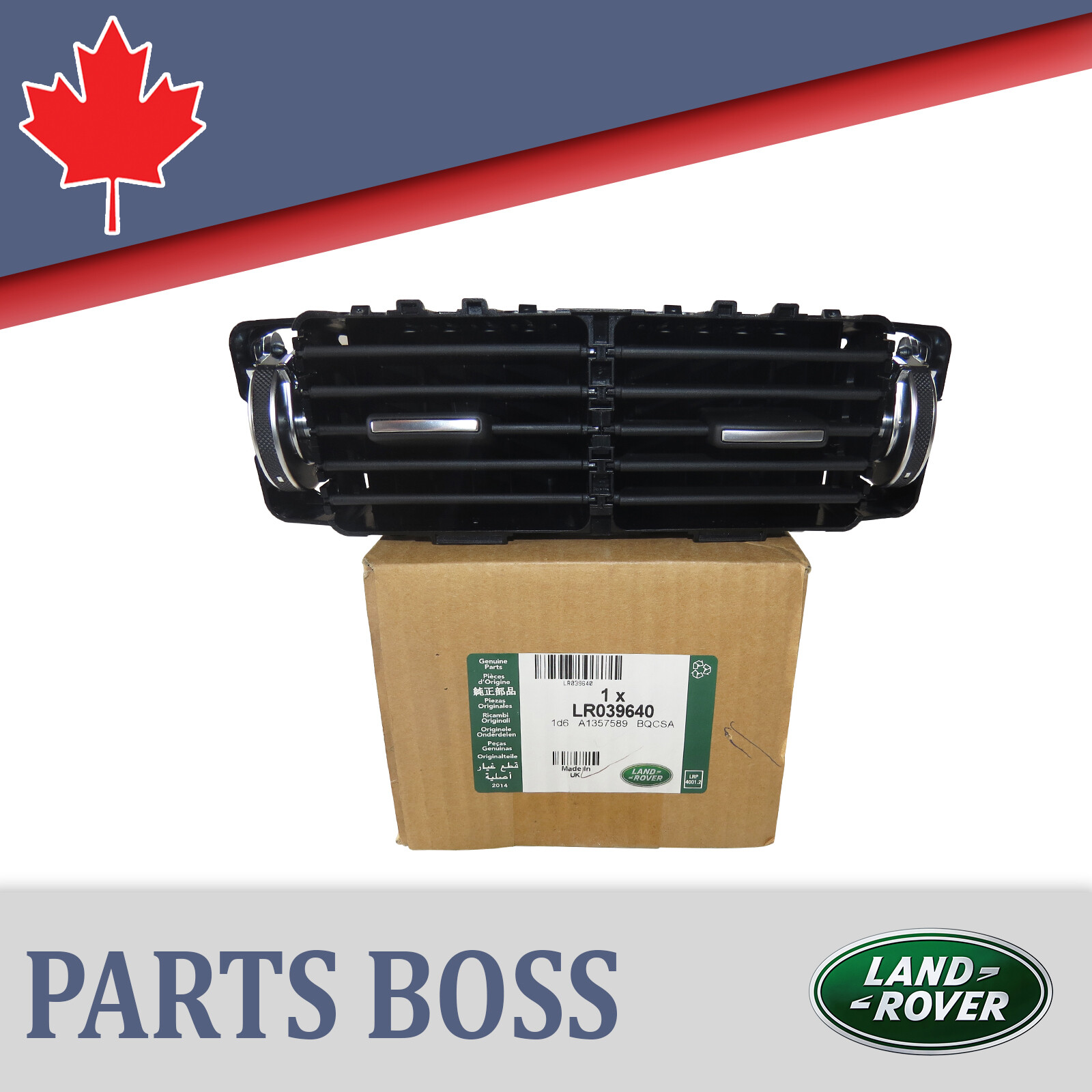 Land Rover Range Rover Sport 2012-2023 OEM NEW Console Air Vent Center ...