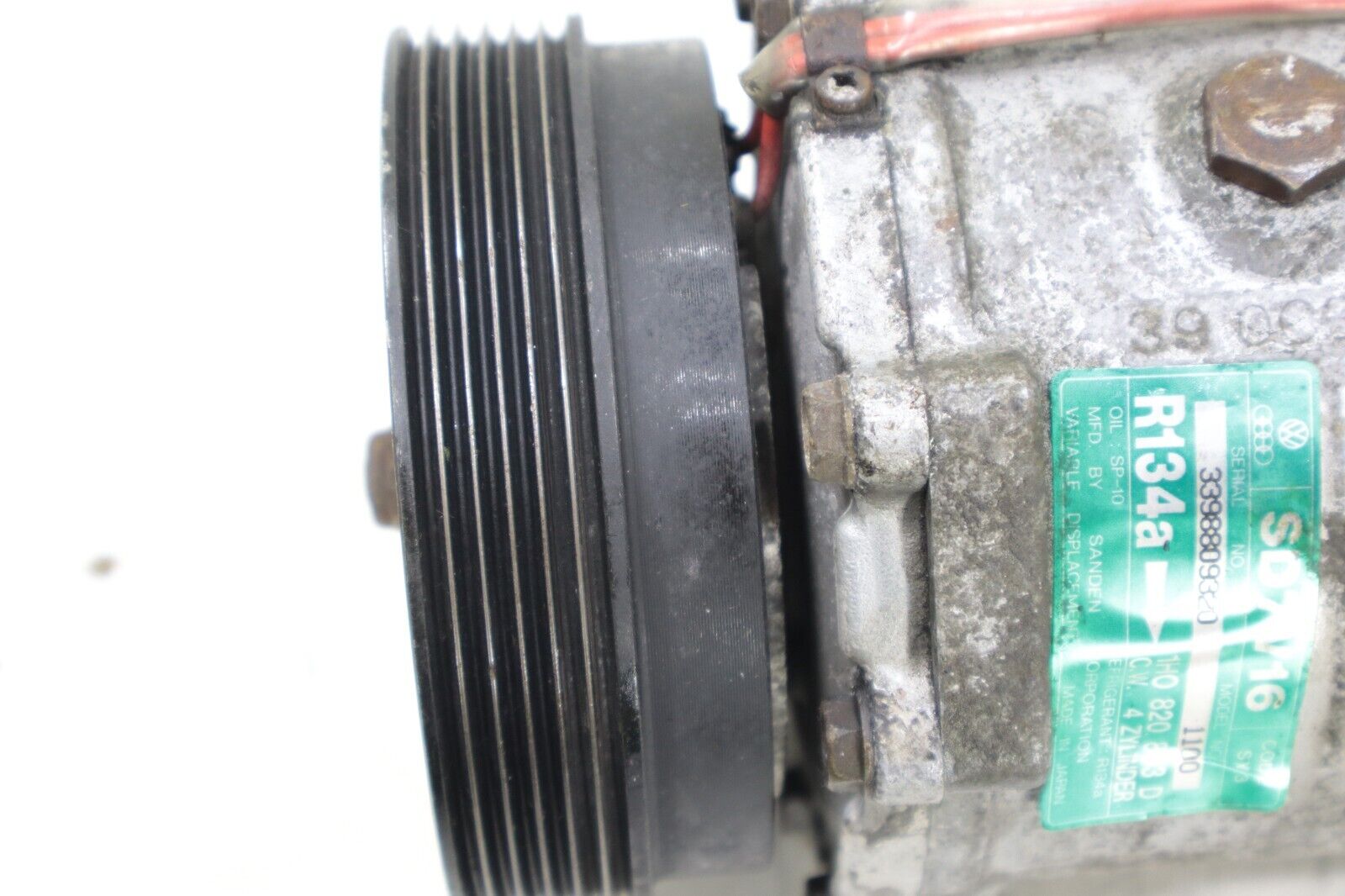 VW Cabrio Golf Jetta Passat 1993-2002 OEM Air Conditioning Compressor w/Clutch – Image 8