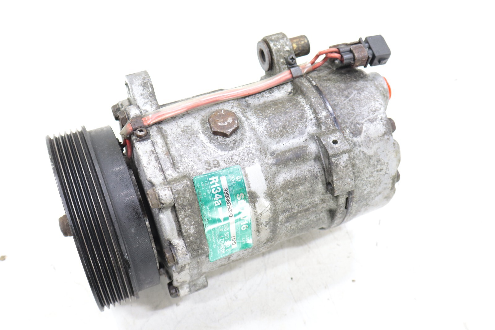 VW Cabrio Golf Jetta Passat 1993-2002 OEM Air Conditioning Compressor w/Clutch – Image 9