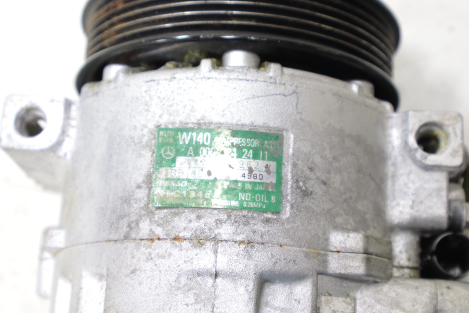 Mercedes W140 1996-2004 OEM A/C Air Conditioning Compressor w/Clutch - Image 20
