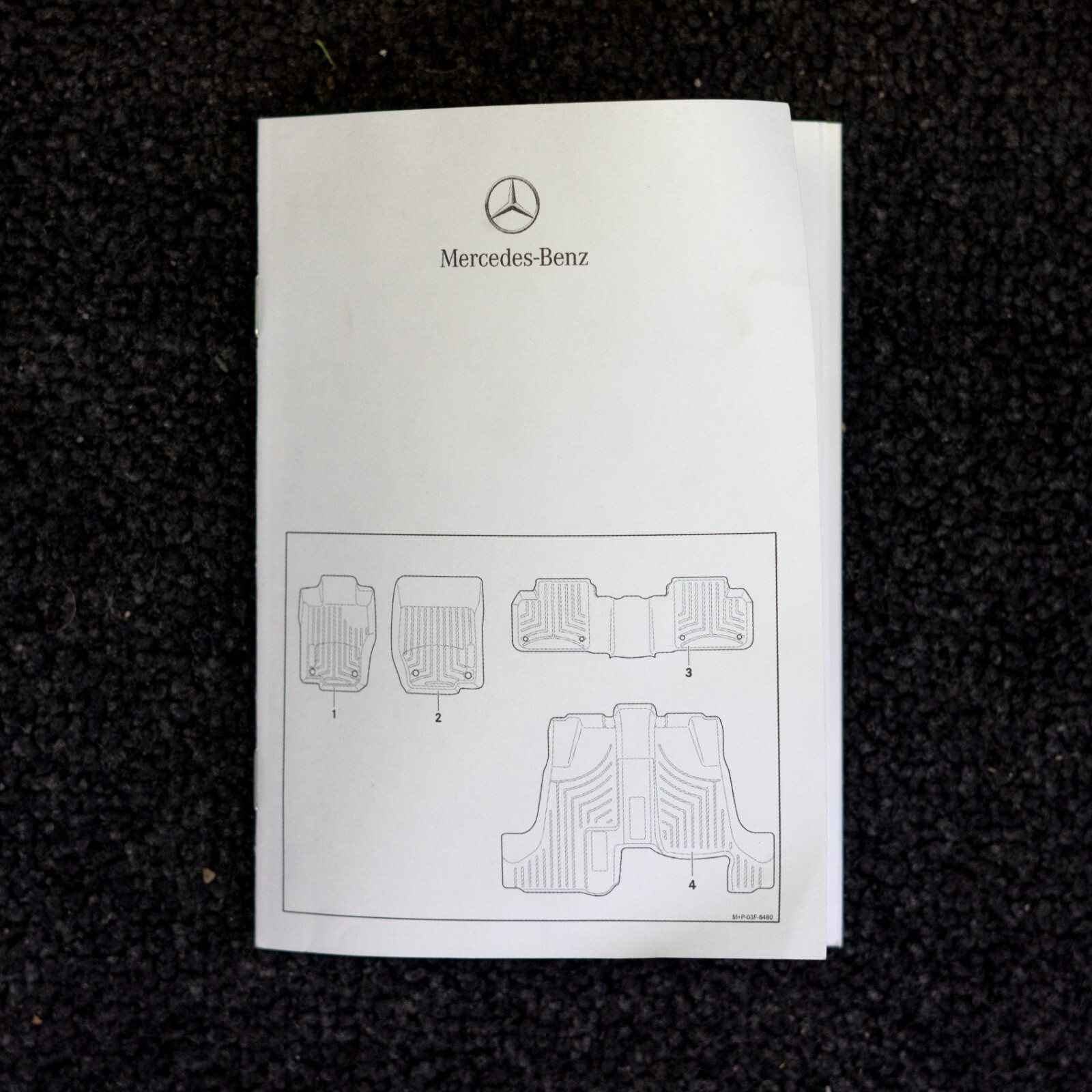 Mercedes ML350 GL350 OEM Floor mat set All Season Winter 2012-2018 GLE350 GLS550 – Image 10