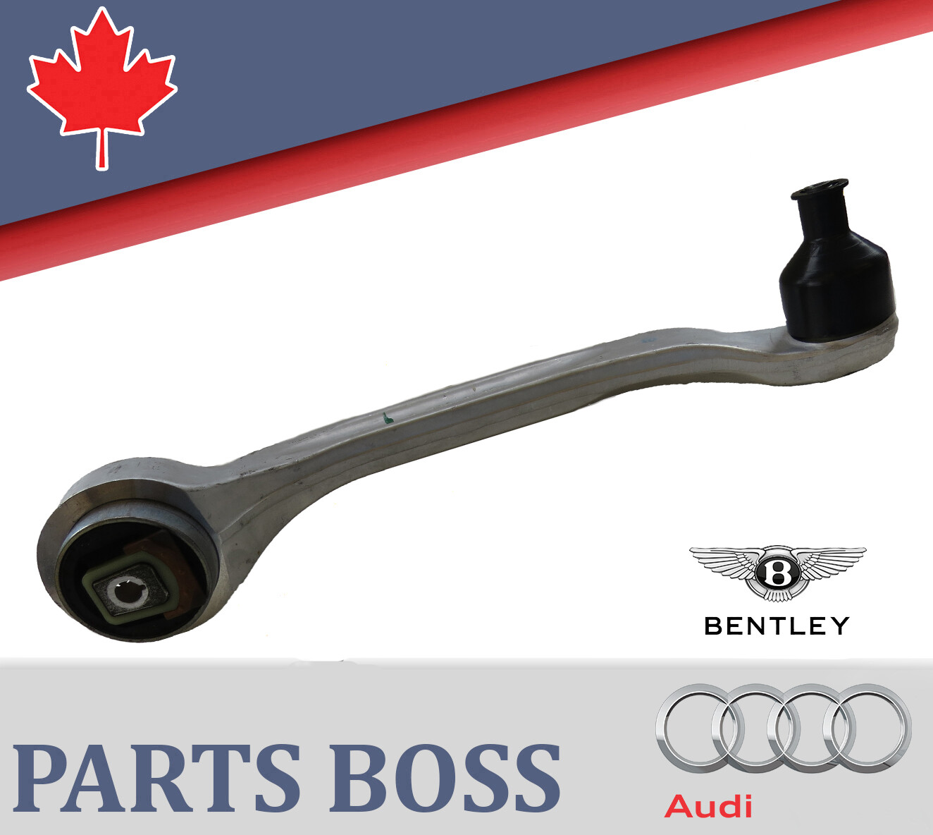 Audi S8, Bentley Suspersports 2007-11 OEM NEW Rear Right Control Arm Wishbone