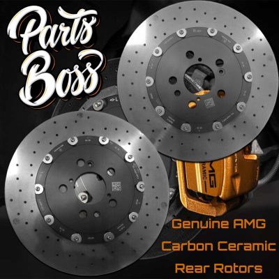 Mercedes AMG GT GT63s E63s SL63 S63 Rear Carbon Ceramic Brake Rotor SET OEM