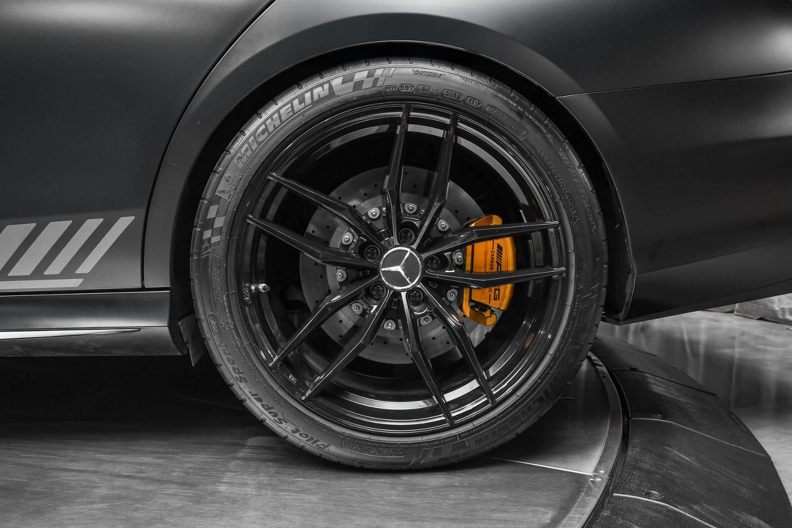 Mercedes AMG GT GT63s E63s SL63 S63 Rear Carbon Ceramic Brake Rotor SET OEM - Image 4