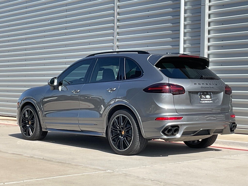 Porsche Cayenne GTS Turbo S Sport Exhaust Muffler Tips Black 2015-2018 OEM Set – Image 18