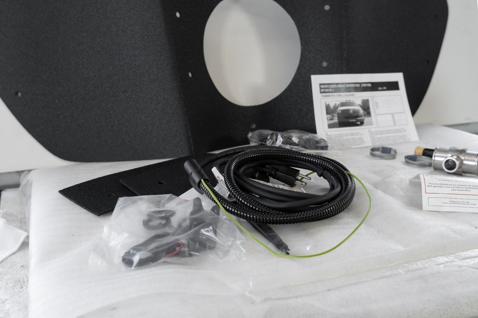 Mercedes Benz Sprinter OM651 2.1L Block Heater & Grille Cover Kit 2019-2023 - Image 3