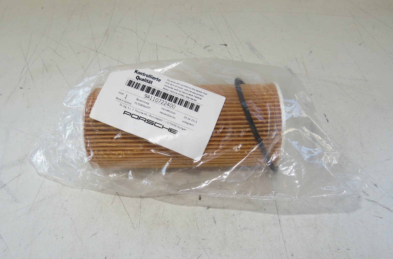 Porsche 2009-2011 2012 2013 2014 2015 2016 2017 2018 2019 2020 OEM Oil Filter – Image 2