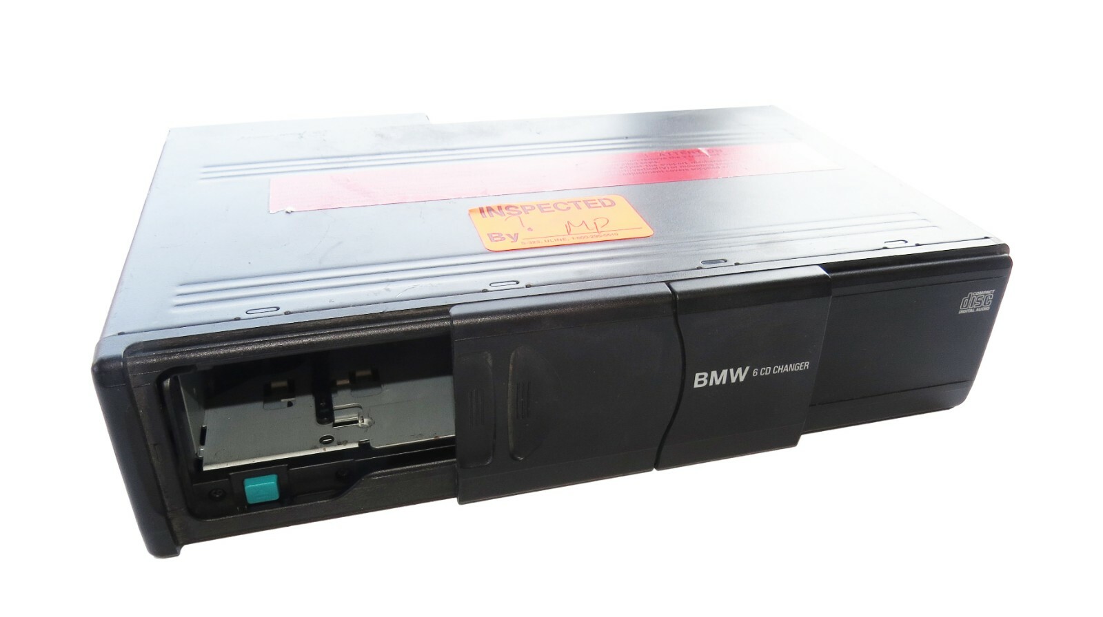 BMW 3 5 Series X3 X5 1990-2008 OEM Trunk CD Changer 6-Disc w/o CD Magazine - Image 2