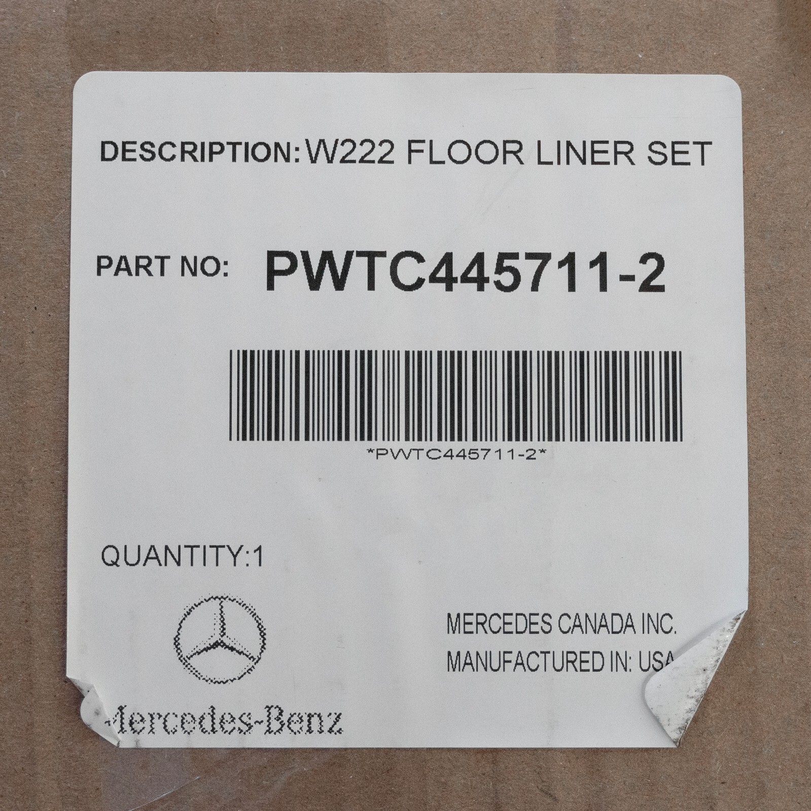 Mercedes S550 S560 S63 AMG 2014-2020 AMG OEM All Season Floor Mat Tray set W222 - Image 19