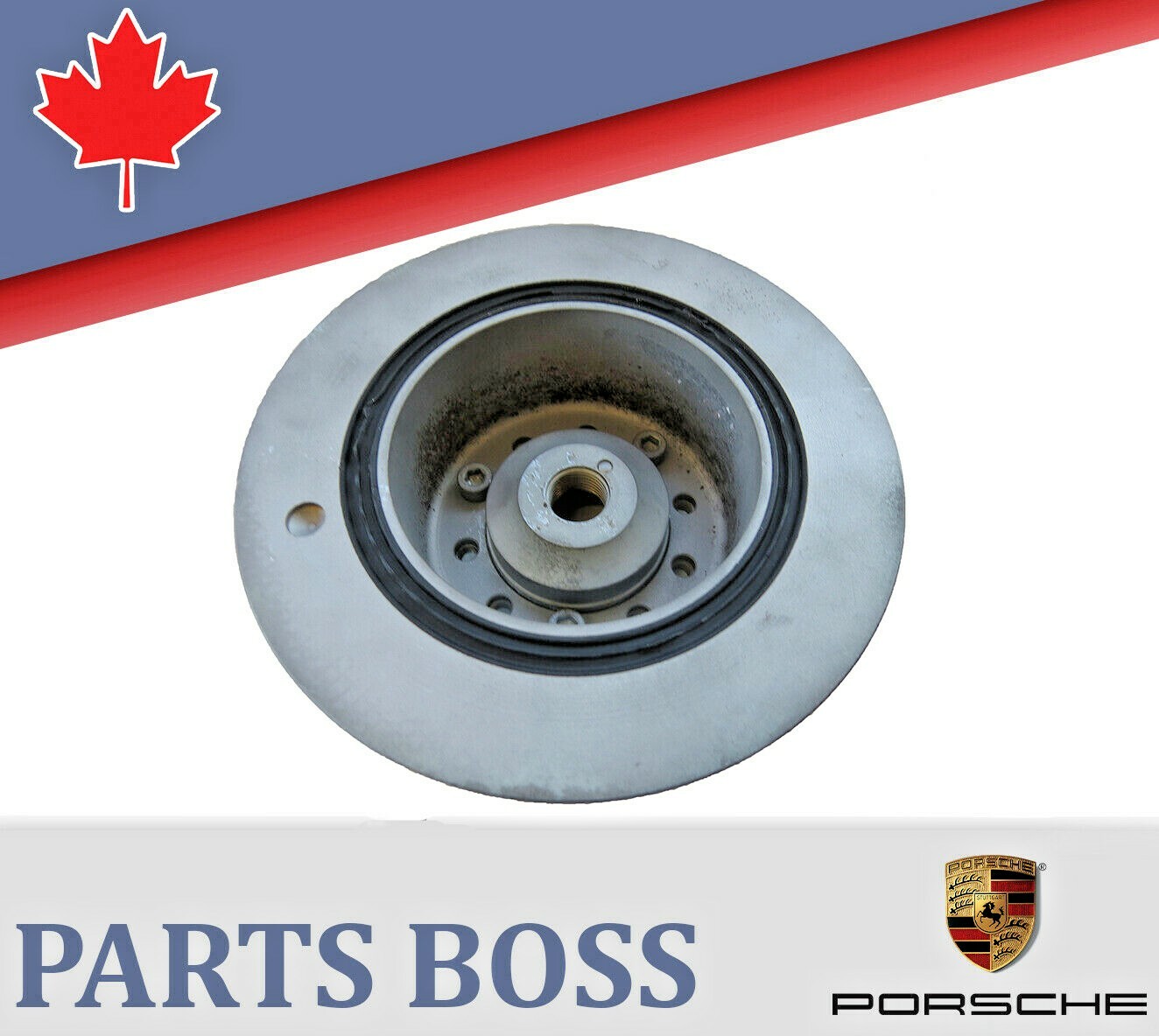 Porsche 911 964 3.6L 1989-1994 OEM Crankshaft Harmonic Balancer Damper Pulley