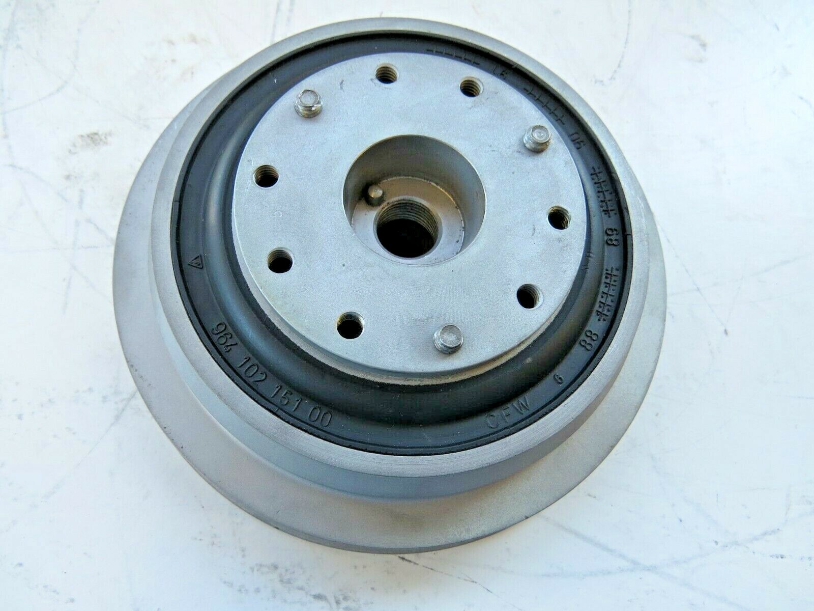Porsche 911 964 3.6L 1989-1994 OEM Crankshaft Harmonic Balancer Damper Pulley – Image 6