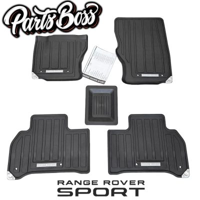 Range Rover Sport Rubber Floor Mat set OEM 2014 2015 2016 2017 2018 2019 NEW 494