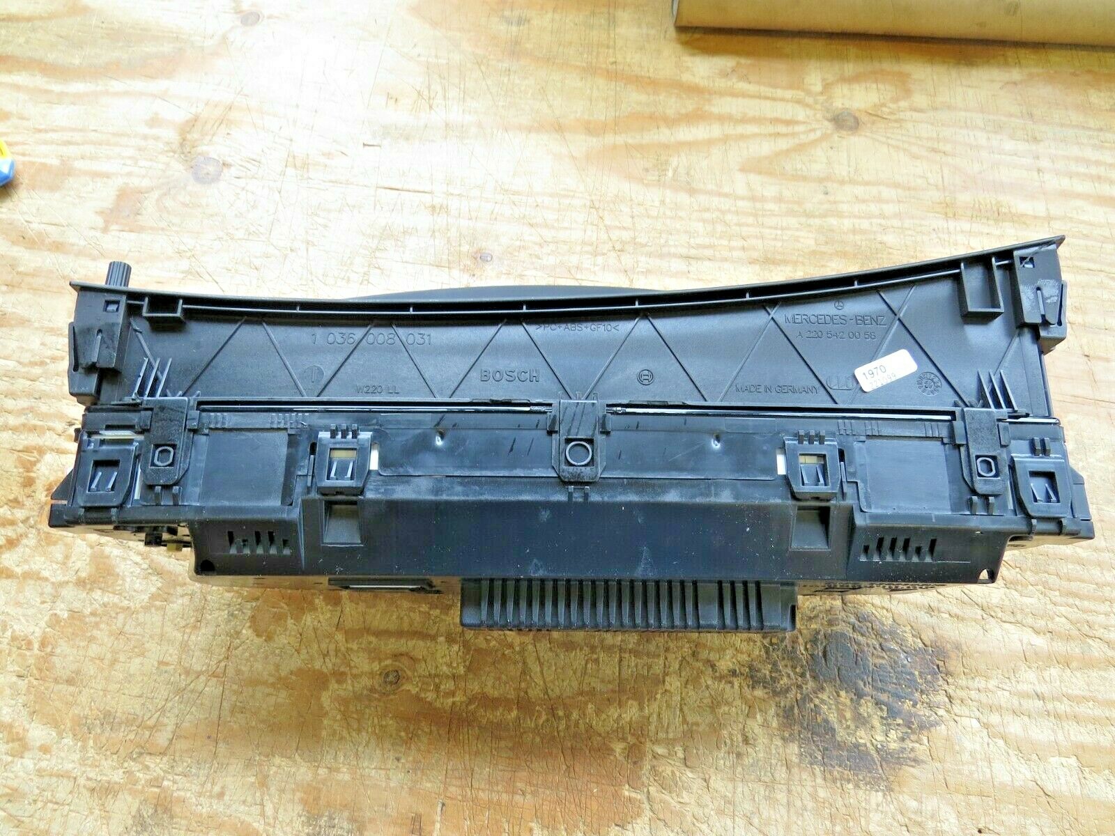 Mercedes Benz CL500 2000-2003 Exchange Instrument Cluster Speedometer Gauge - Image 8