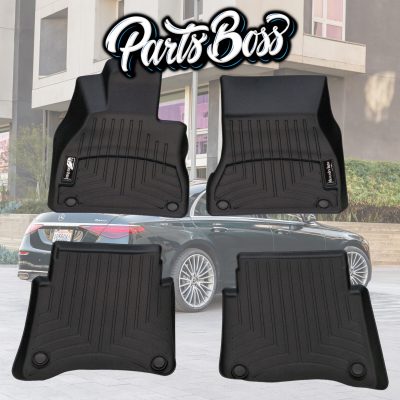 Mercedes S500 S580 S63 AMG All Season Floor Mat Tray set OEM 2021-2025 Winter