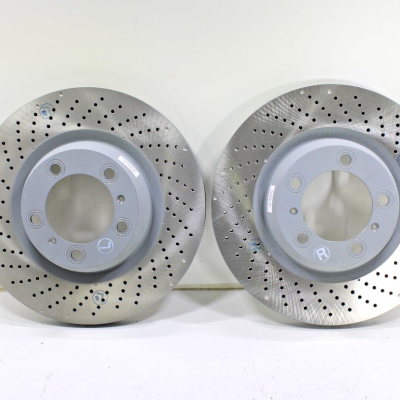 Porsche 911 Turbo GT3 2007-2013 OEM NEW Brake Disc Set Rear LH & Rear RH