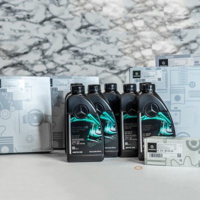 Mercedes C43 E43 GLC43 AMG 0W40 Oil & Air filter kit OEM Genuine SERVICE A 15-23