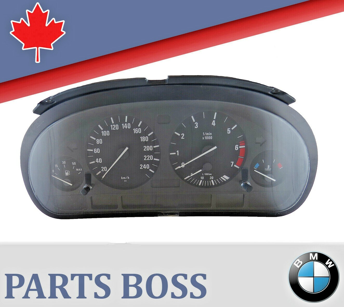 BMW 1999-2005 OEM Speedometer Cluster Instrument 62116910284