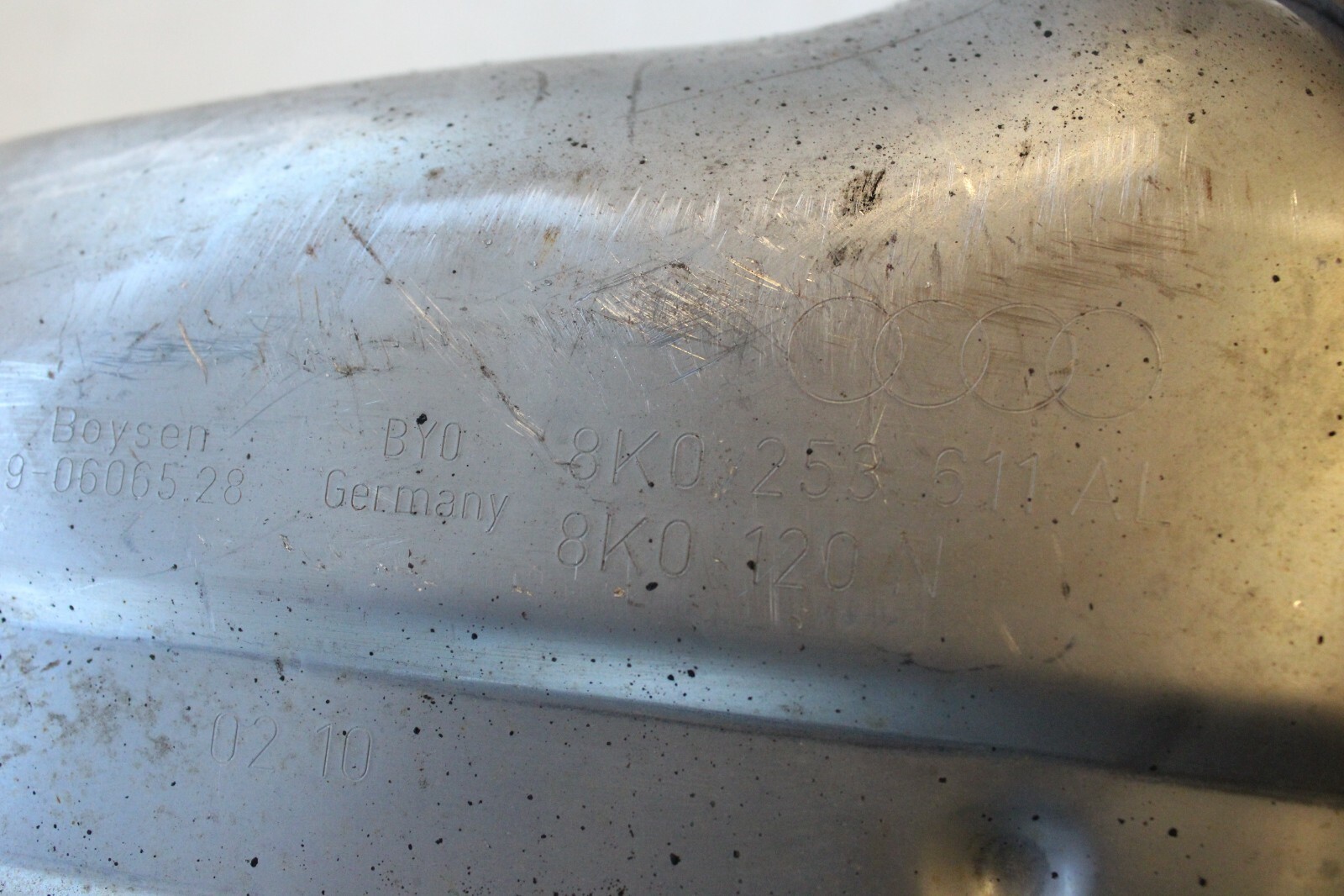 Audi S4 2010 2011 2012 OEM Exhaust Muffler Right Side 8K0253611AL 8K0253609D - Image 11